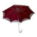 guarda-chuva de renda estrela vermelha